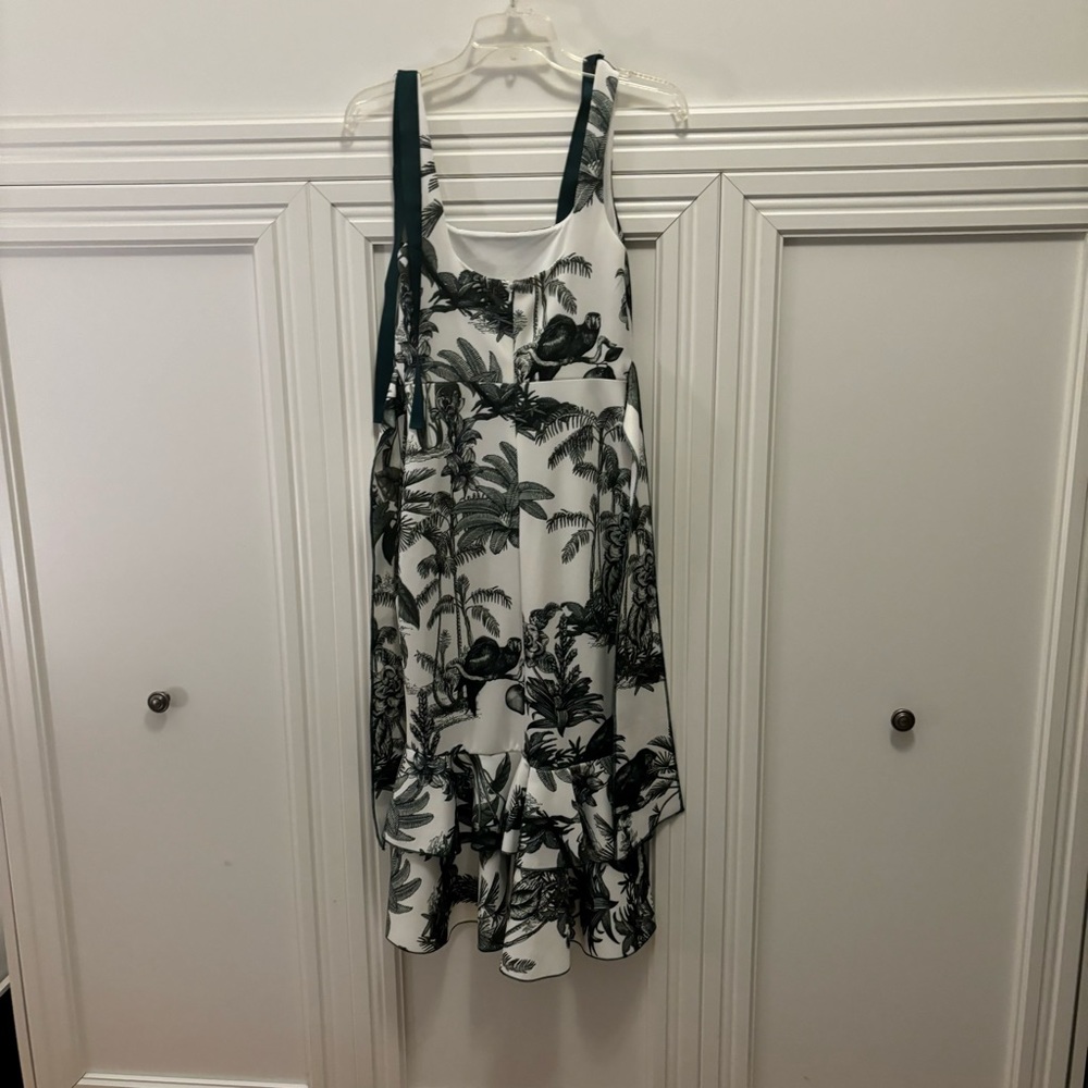 ASOS Printed Square Neck Dress - Picture 6 of 8